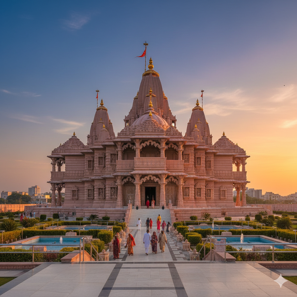 ISKCON Temple Panipat gemini generated image rcgapnrcgapnrcga